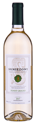 2017 Sansedoni Provincia di Pavia, Italy Pinot Grigio