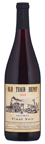 2018 Old Train Depot California Pinot Noir