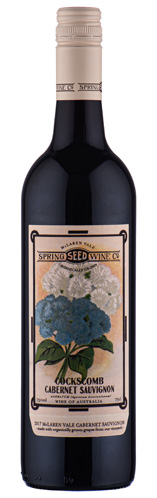2017 Spring Seed Wine Co. McLaren Vale 'Cockscomb, Organic, Estate' Cabernet Sauvignon