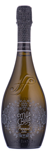 NV Mille Bolle Prosecco, Italy 'Extra Dry' White Sparkling Wine