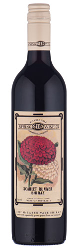 2017 Spring Seed Wine Co. 'Scarlet Runner' McLaren Vale, Australia Shiraz