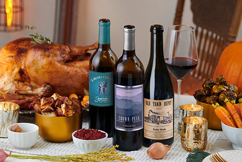 A Thanksgiving Trio of Wine Delights (12 Bottle)